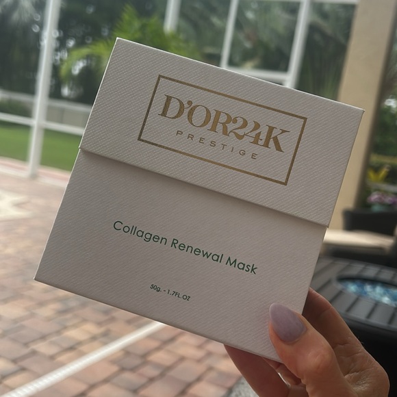D’OR24K PRESTIGE COLLAGEN RENEWAL MASK FULL SIZE NEW LUXURY SKIN CARE HYDRATION - Picture 15 of 17